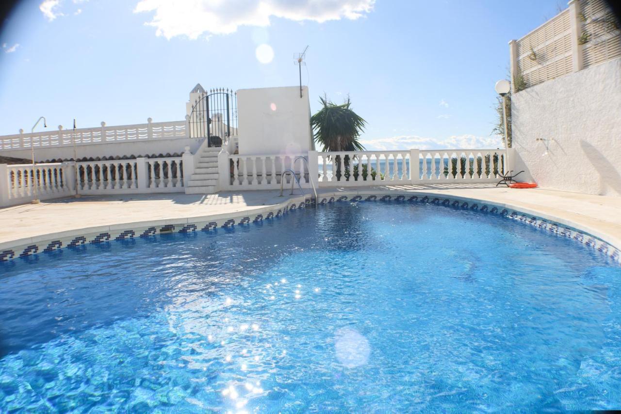 贝纳尔马德纳Atico Frente Al Mar - Vistas, Piscina, Terrazas, Parking!公寓 外观 照片