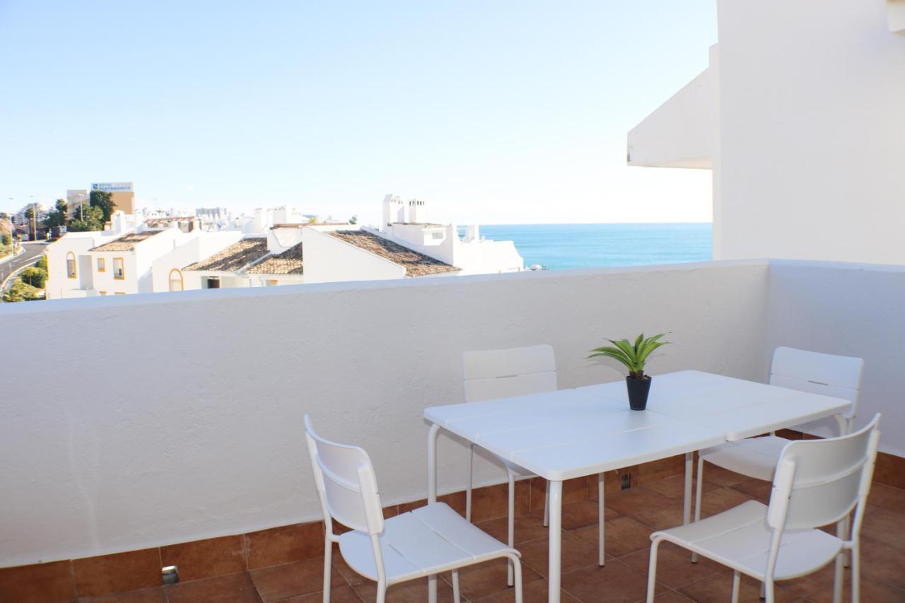 贝纳尔马德纳Atico Frente Al Mar - Vistas, Piscina, Terrazas, Parking!公寓 外观 照片