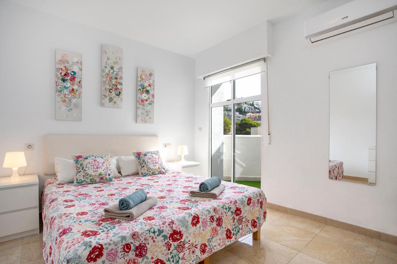 贝纳尔马德纳Atico Frente Al Mar - Vistas, Piscina, Terrazas, Parking!公寓 外观 照片
